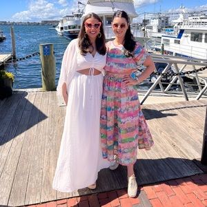 Free People Tie Dye Skirt and Top Set
